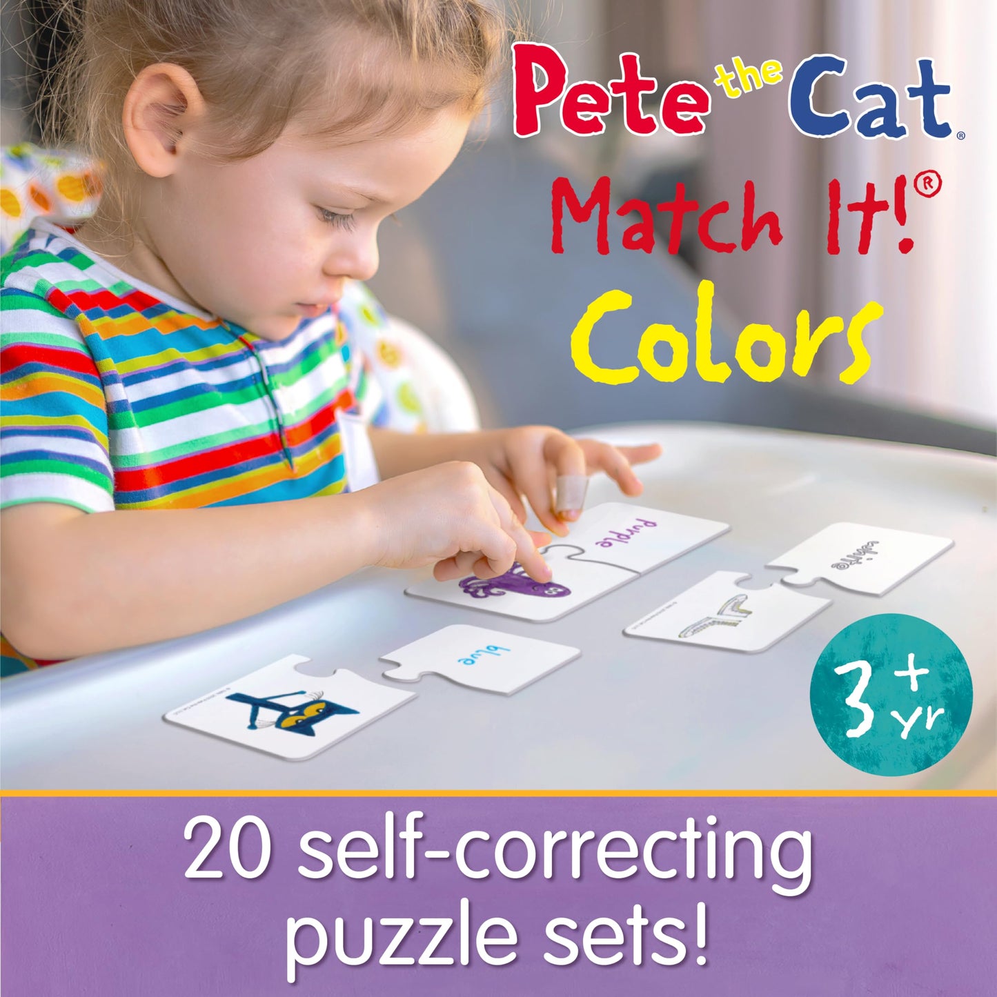 Pete The Cat - Match It! Tin - Colors (New)