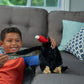 Wild Republic Turkey Vulture Plush, Stuffed Animal, Plush Toy, Gifts for Kids, Cuddlekins 12 Inches , Black