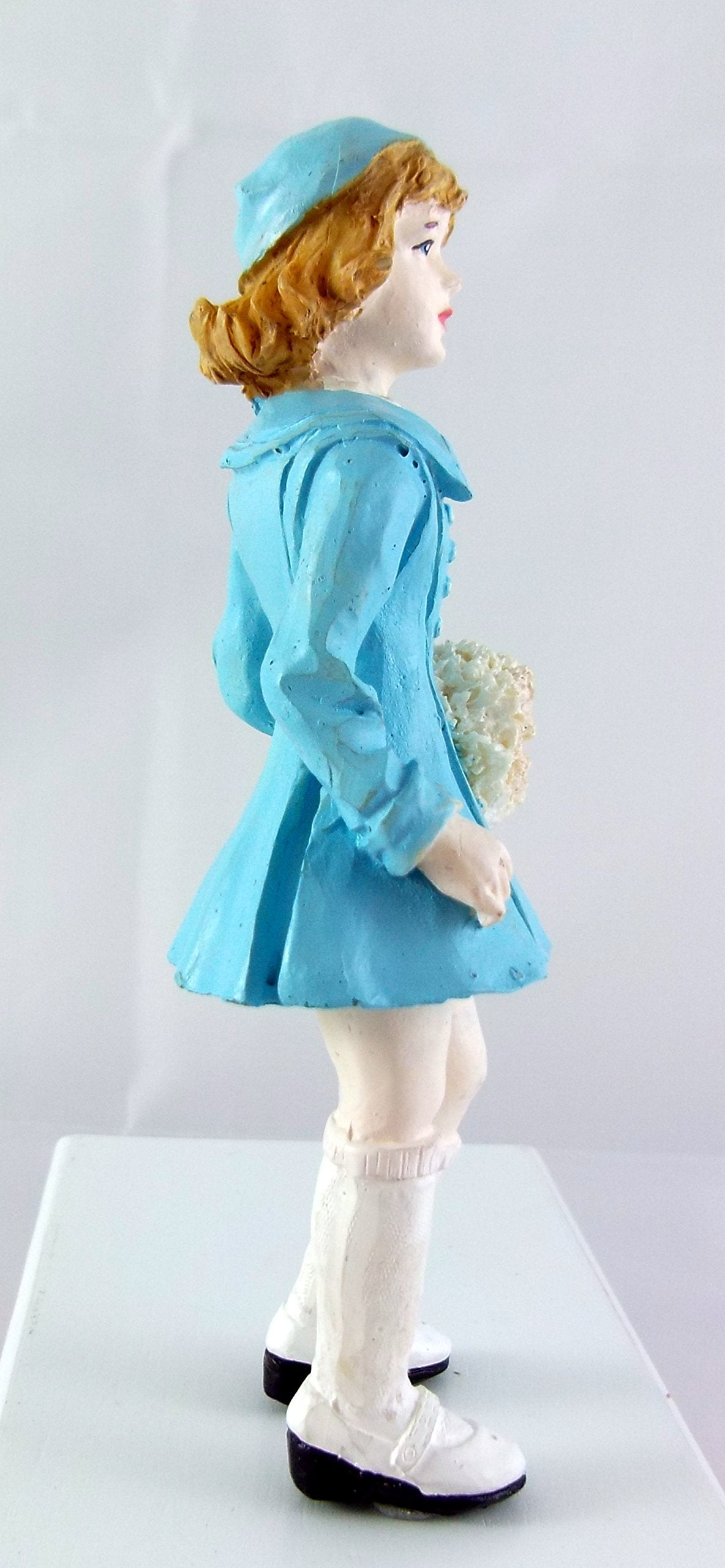 Dollhouse Miniature 1:12 Scale Abby Girl with Coat #T8244