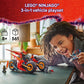 LEGO NINJAGO Ninja Combat Vehicle - 3 in 1 Building Toy - Dragons Rising Play Set for Boys & Girls, Ages 8+ - Model Building Kit for Kids W/6 Ninja