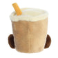 Aurora® Adorable Palm Pals™ Milky Tea Boba™ Stuffed Animal - Fun Collectible Plush for Kids and Adult Collectors - Perfect for Decorating Rooms