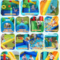 Whubefy 14-in-1 Bounce House for Kids with Ball Pit & Rabbit Ears Obstacle