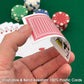 CHH Royal 100% Plastic Standard Poker Size Playing Cards - 3.5" x 2.5" with Protective Cases - Durable and Washable - Professional Casino Size - 12