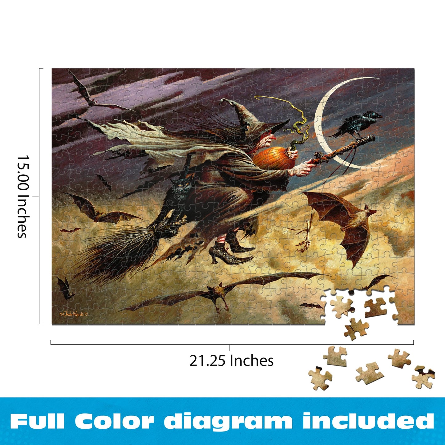 Buffalo Games - Charles Wysocki - Imerelda Jagger - 300 Large Piece Puzzle