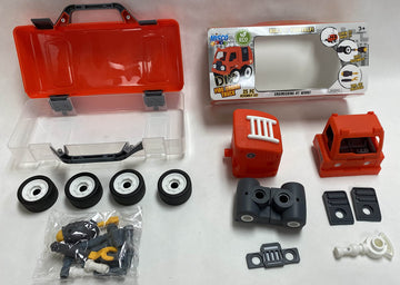 MISCO Toys Kids 25pc DIY car Building Modeling Kits, STEM Model Building Toys for Kids, Build Your own car kit for Toddlers, Educational and Fun Gift