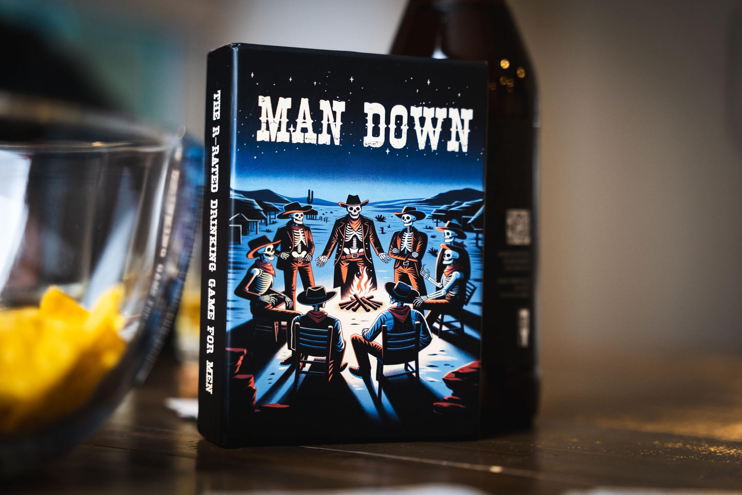 Man Down - The Filthy, No-Rules Drinking Game for Guys | Wild, Competitive Fun for Bachelor Parties & Guys' Night