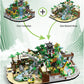 Zoo Building Model Set, 4800 Pcs Desert Zoo Micro Building Toys, Creative Zoological Park Model Set, Micro Particle Modular Building House, Gift