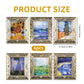 JHGCVX Miniature Dollhouse Accessories for Dollhouse Furniture on 1:12 Scale, Dollhouse Picture Frame for Miniature Home Wall Decoration Mural Model