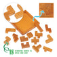 Wooden Brain Teaser Puzzles for Kids Children & Adults. New Level of Challenge for Those who Love Good Mental Workout