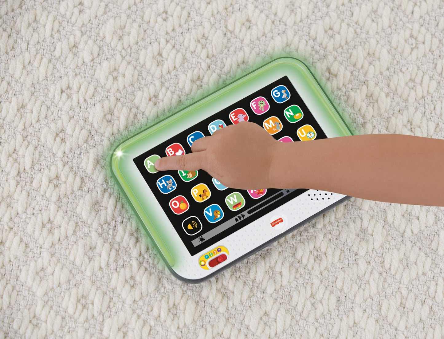 Fisher-Price learning fun, educational toy for toddlers, Smart Stages Tablet Computer Dummy with Music and Light Function for Children from 1 Year