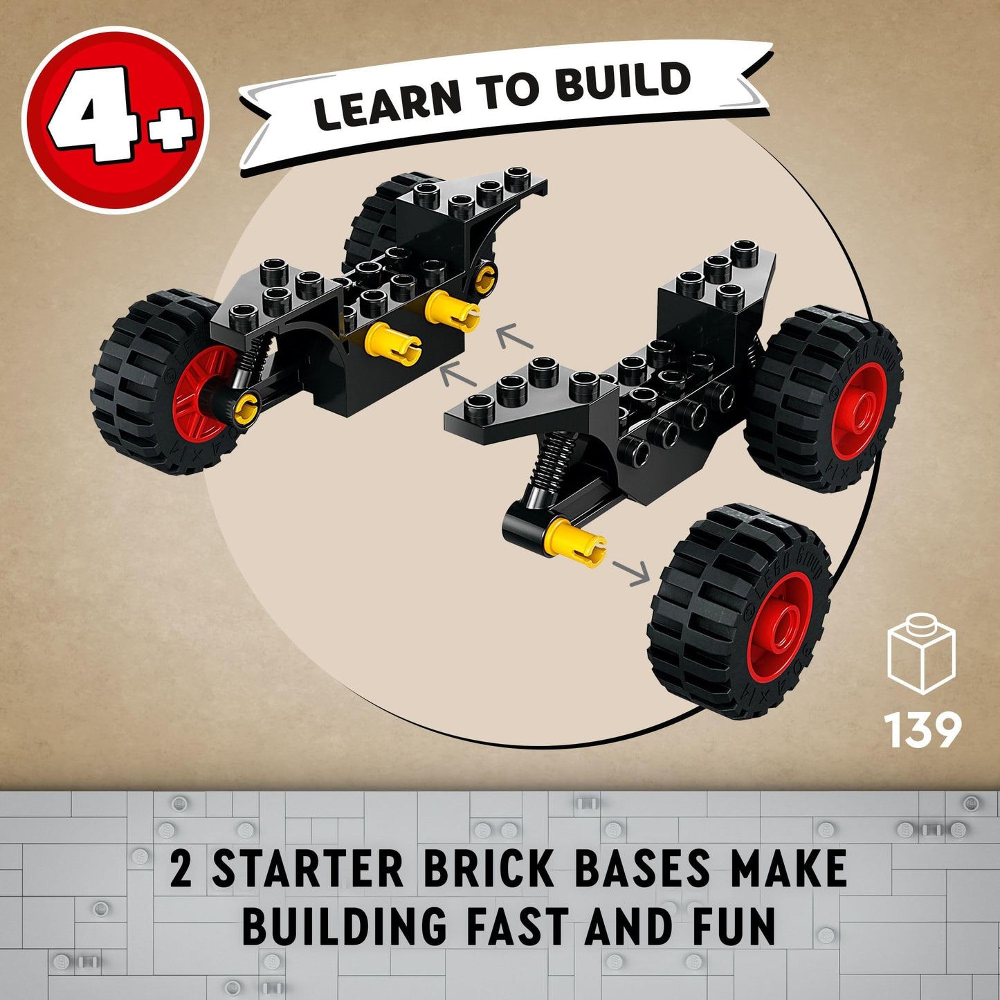 Lego Jurassic World Raptor & Titanosaurus Tracking Mission Kids Toy - Building and Learning Toy for Pretend Play - Dinosaur Action Figures for Boys &