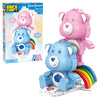 Brickcraft Care Bears Building Bricks Set, 336 Pieces, Cheer Bear and Grumpy Bear with Rainbow Base, Cute Collectible Gift for Kids and Fans, Holiday