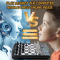 LEVEROAM Talking Chess Academy with Voice Teaching System, Electronic Chess Set with Strong Magnetic Pieces, Electronic Chess Board with Rating ELO