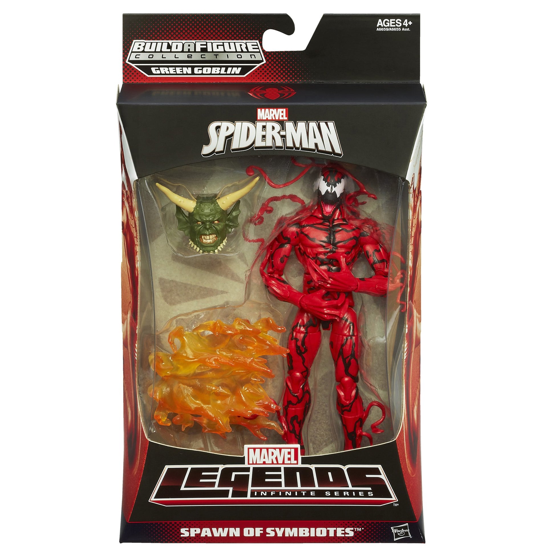 Marvel The Amazing Spider-Man 2 Marvel Legends Infinite Series Spawn of Symbiotes Action Figure Carnage, 6 Inches