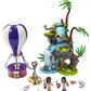 LEGO Friends Tiger Hot Air Balloon Jungle Rescue 41423 Friends Adventure Set Features a Toy Hot Air Balloon Friends Buildable Figures for Hours