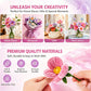 600 Pcs Pipe Cleaners Craft Kit, 12 Colors Pipe Cleaners Bulk for DIY Crafts, Beginner-Friendly Chenille Stems with Video Tutorial, Complete Pipe