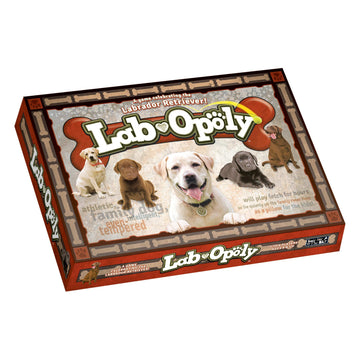 Late for the Sky Lab-Opoly Board Game for Dog Lovers, Labrador Retriever Family Game, 2-6 Players, Ages 8+, Opoly-Style Strategy for Party
