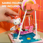 Hamee Sanrio Hello Kitty and Friends ‘Summer Wunderland’ Cute Water Theme Park Building Block Set Birthday Gift, Party Favor, Stress Relief