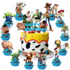25 Pc Cake Cupcake Topper Decoration for Toy-Themed Cupcake Toppers Cake Topper Birthday Party Supplies