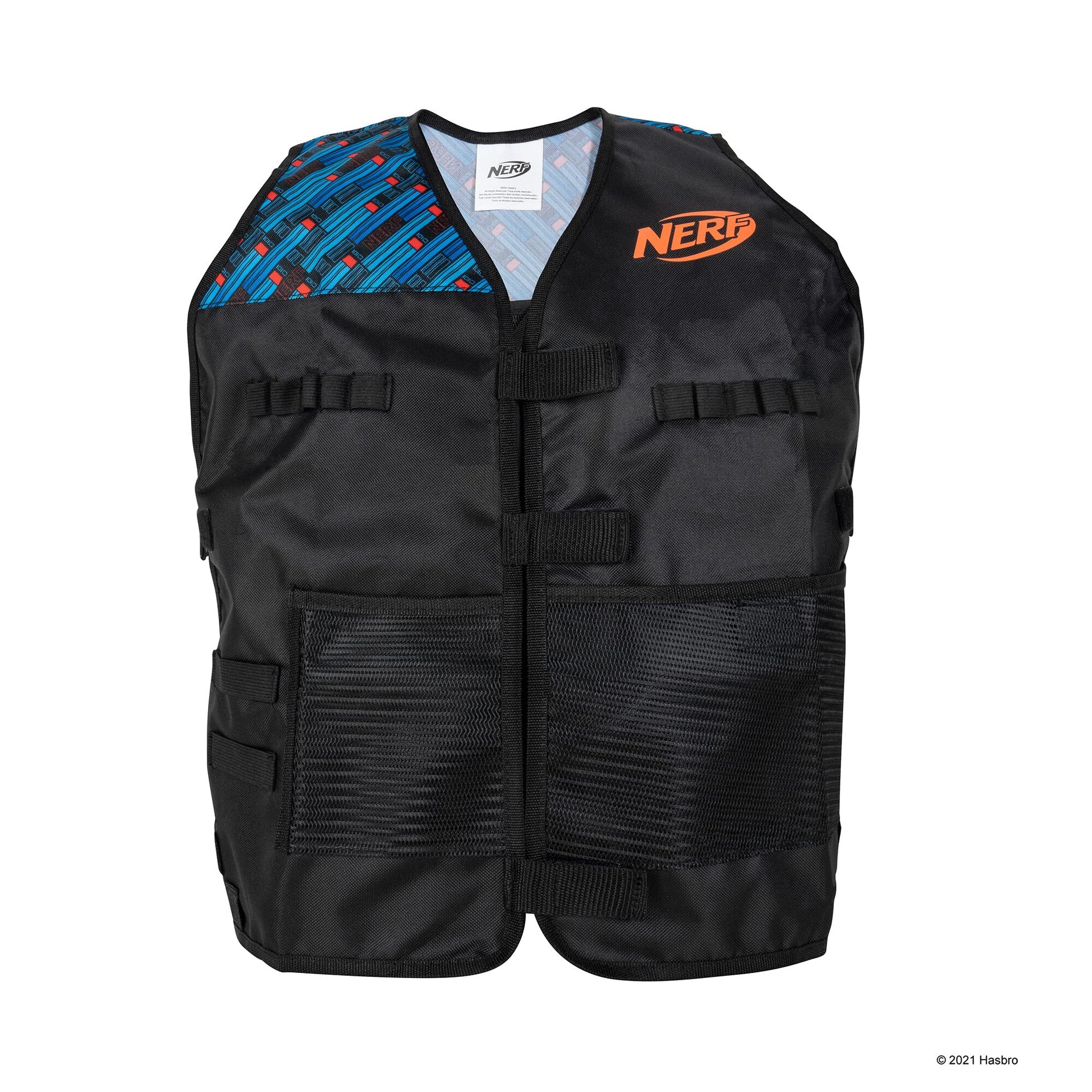 Nerf Elite Deluxe Tactical Gear Pack - Tactical Vest with Hip Holster, Cinch Backpack, and 5 Targets - Blast Into Battle