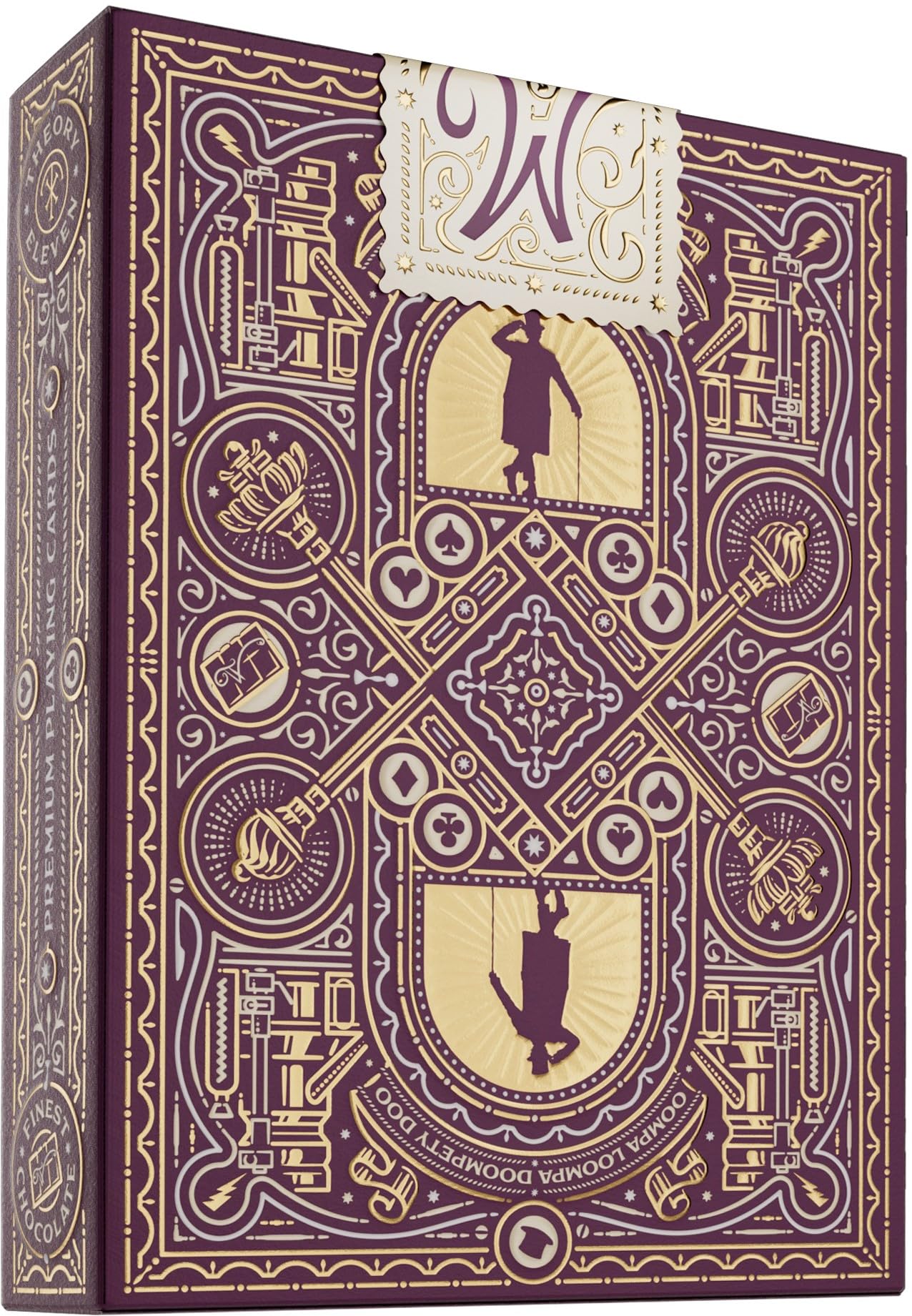 theory11 Wonka Premium Playing Cards, Poker Size Standard Index, Luxury Playing Cards