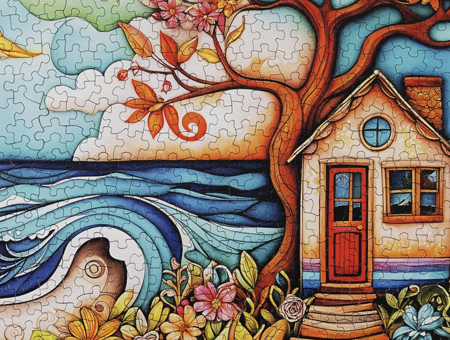 Springbok She Shed by the Sea 1000 Piece Jigsaw Puzzle for Adults