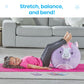 hand2mind Unicorn BubblePlush Yoga Ball Buddy, Yoga Ball for Kids, Calming Corner for Items, Kids Exercise Equipment, Occupational Therapy Toys