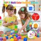48PCS Magnetic Blocks - 1.38 inch Building Blocks for Toddlers, STEM Building Toy for Kids, Montessori Toys for 3 4 5 6+ Year Old, Magnet Sensory