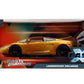Jada Fast & Furious Fast X 1:24 Gold Lamborghini Gallardo Die-Cast Car, Toys for Kids and Adults