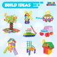 Play Build Discos, Interlocking Connecting Kids Toys, Preschool Learning Montessori Toys, Play and Learning, Stem Learning Toys Ages 3+