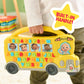 Just Play Cocomelon Learning Bus, Over 85 Learning Phrases, Counting, Alphabet, Music, Sounds, Yellow, Kids Toys for Ages 18 Month