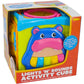 Kiddieland Light & Sound Activity Cube - Toddler Musical Shape Sorter Toy