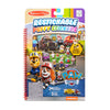 Melissa & Doug PAW Patrol Restickable Puffy Stickers - Big Pup Trucks Sticker Book Travel Activity Book Reusable PAW Patrol Stickers 3+ Gift for Boy