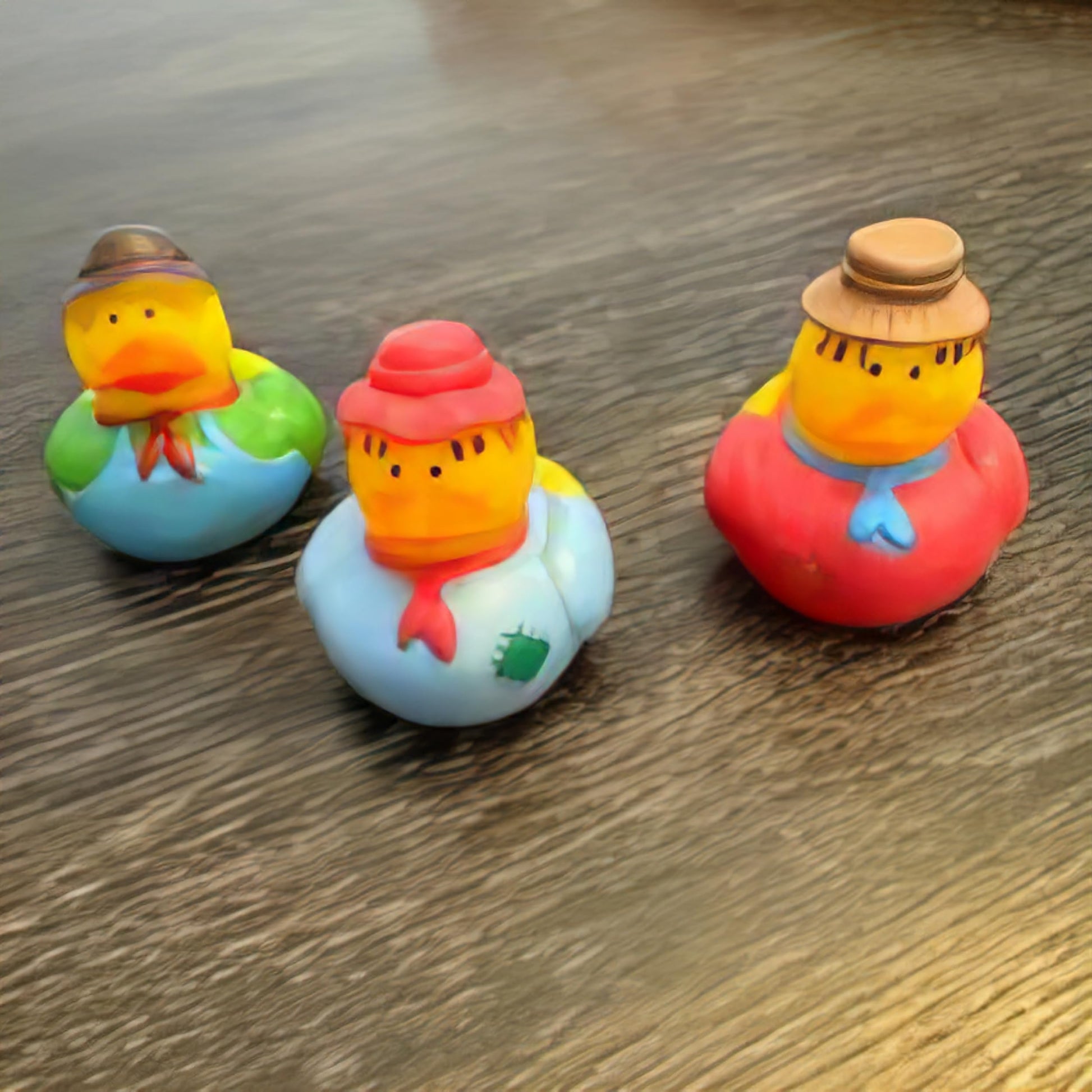 Scarecrow Ducks - Toys - 12 Pieces