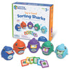 Learning Resources Say-a-Sound Sorting Sharks - Montessori Toys, Kindergarten Learning Activities, Phonemic Awareness Flash Cards, Dyslexia Tools