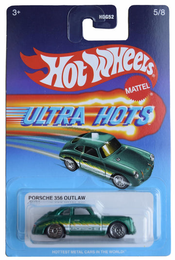 Hot Wheels Porsche 356 Outlaw, Ultra Hots 5/8 [Green]