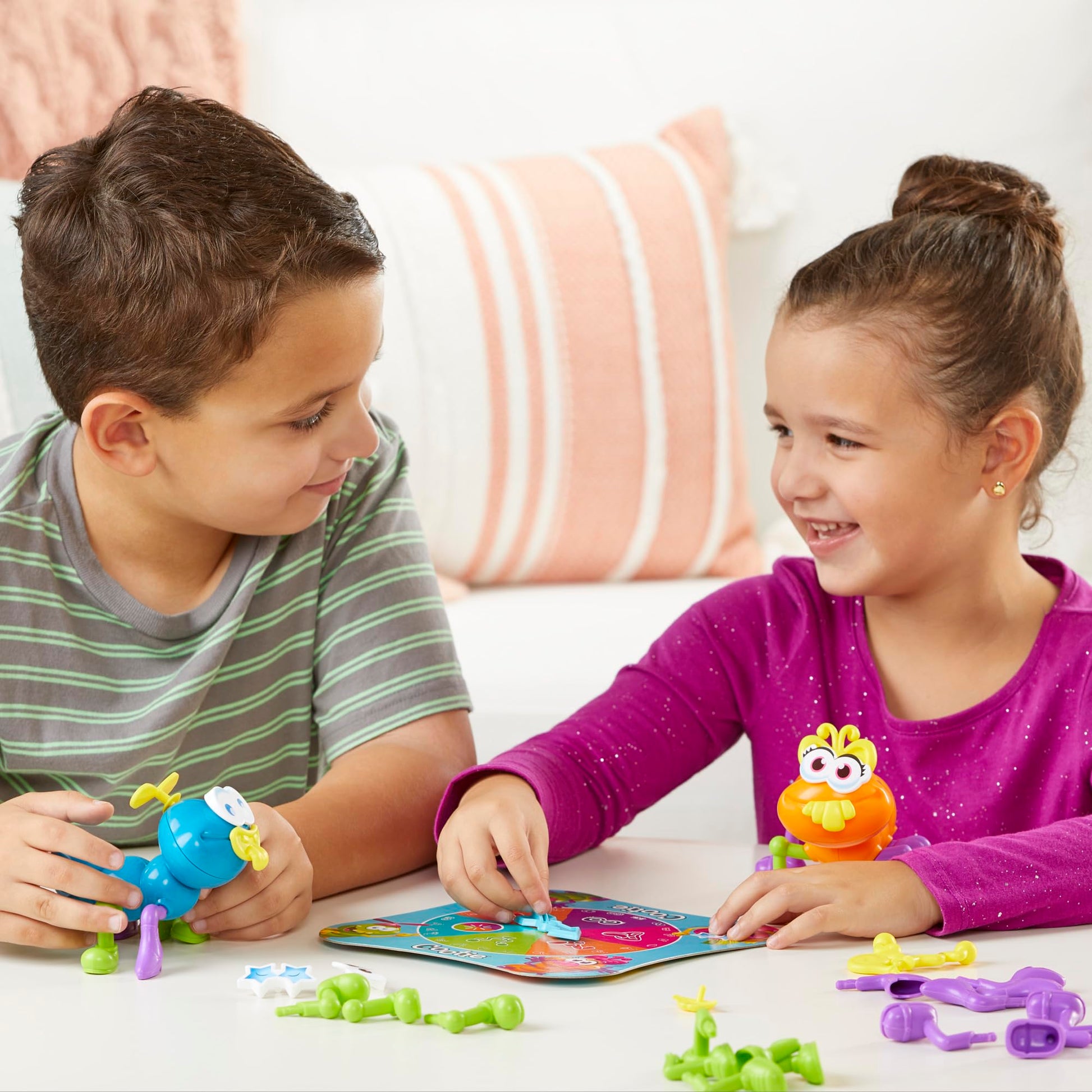 Hasbro Gaming Cootie Mixing and Matching Bug-Building Game | 2-4 Players | Easy Preschool Board Games | Easter Basket Gifts for Boys and Girls| Ages