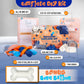 ALL-IN-1 Balloons Arch & Garland Kit with BONUS Dog Bone Small and Large Blue & Orange Party Balloons Blue Themed Party Decorations & Supplies for Boy