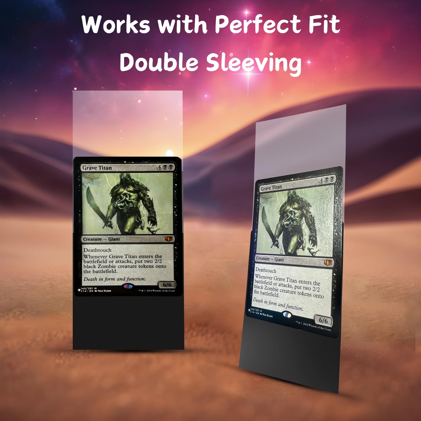 Realm Guard - 100ct Matte TCG/MTG Card Art Sleeves (The Time Lord)