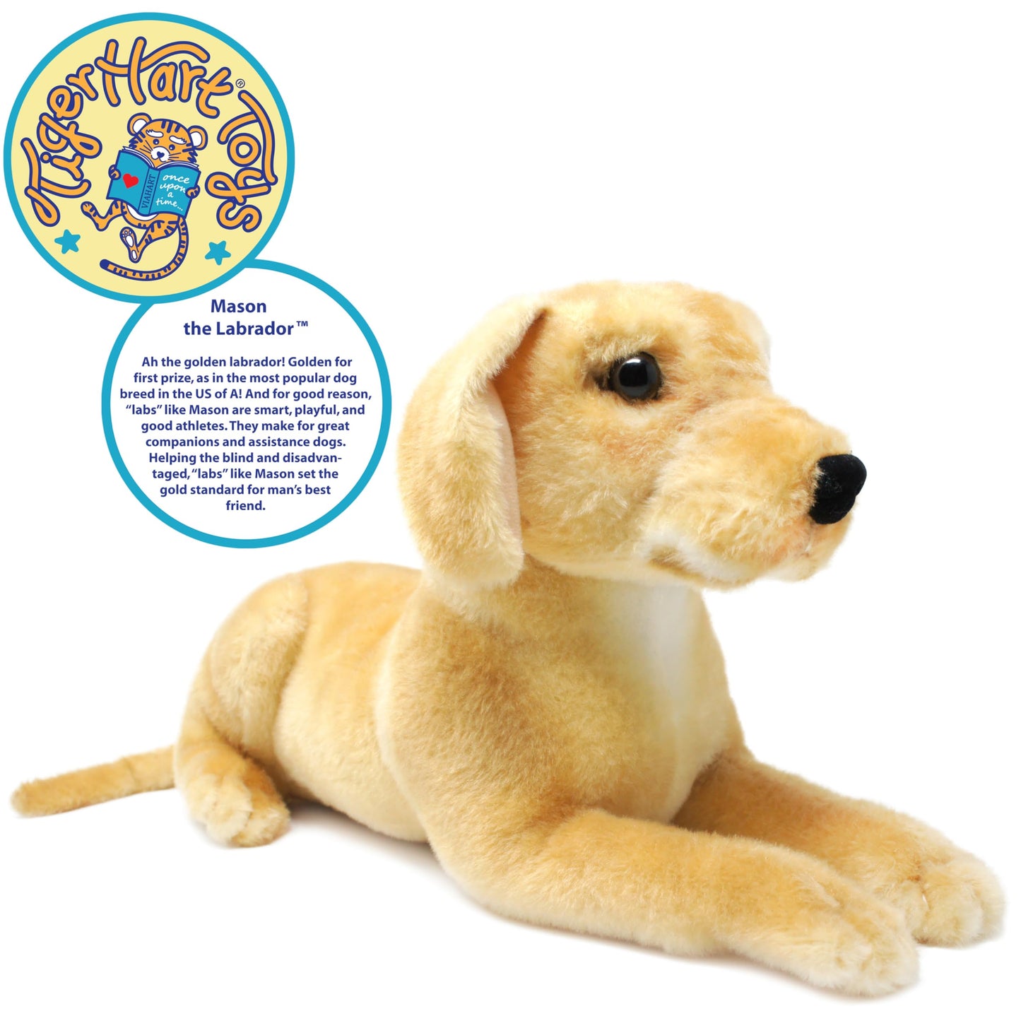 TigerHart Mason The Labrador - 19 Inch Stuffed Animal Plush