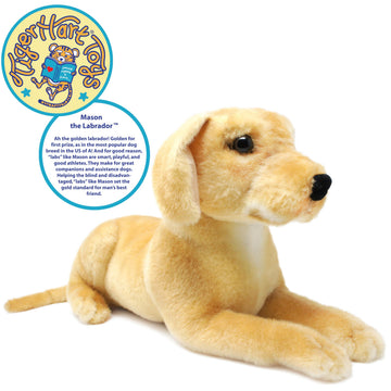 TigerHart Mason The Labrador - 19 Inch Stuffed Animal Plush
