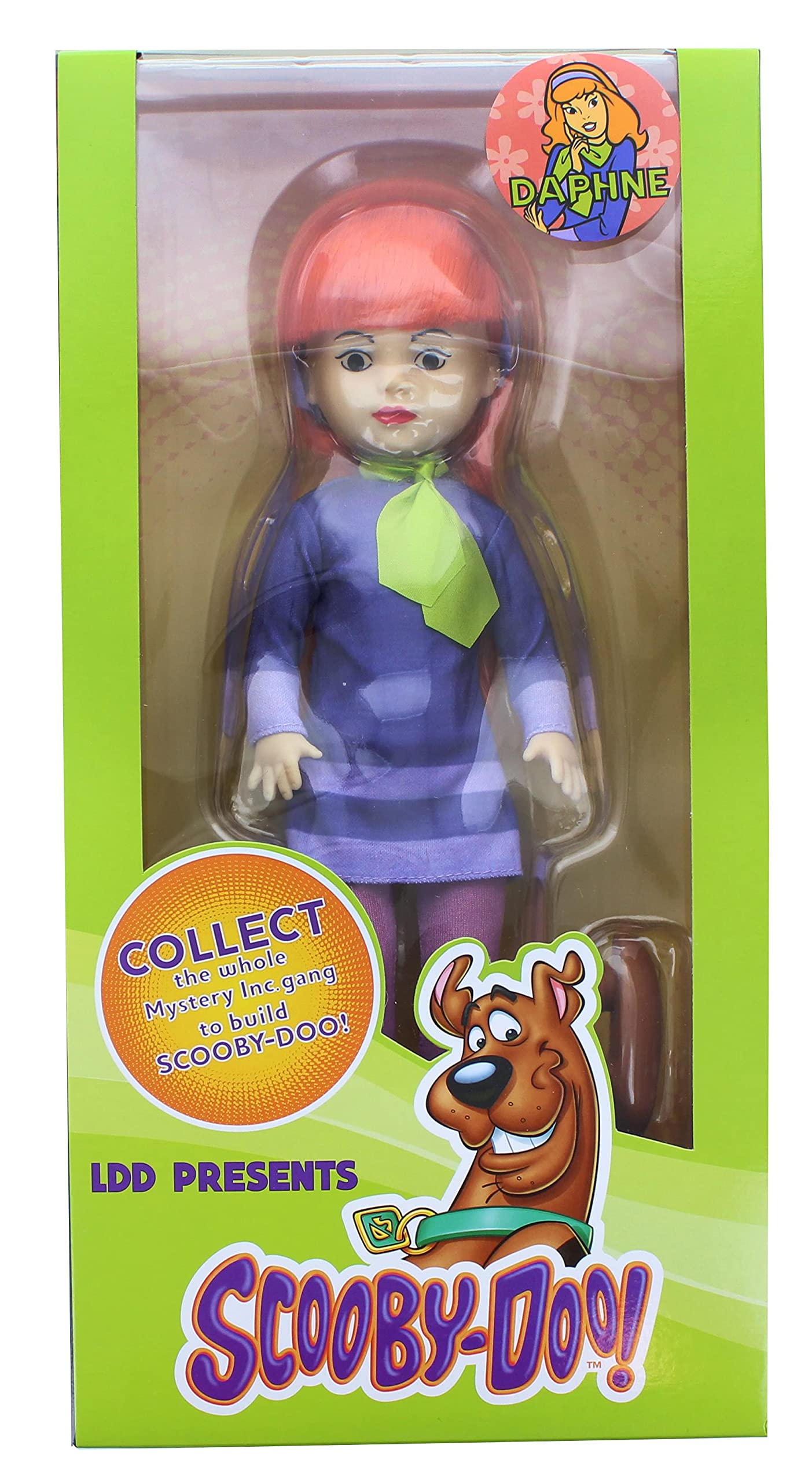 Mezco Toyz Scooby-Doo and Mystery Inc 10 Inch Living Dead Doll | Daphne, Blue