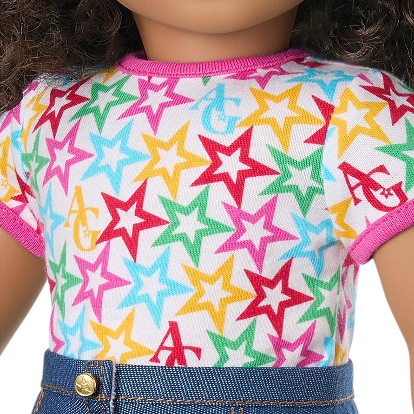 American Girl Truly Me, 18-inch Doll Clothes, AG Star Squad Outfit, with Varsity Jacket, 4 Pieces, Ages 6+
