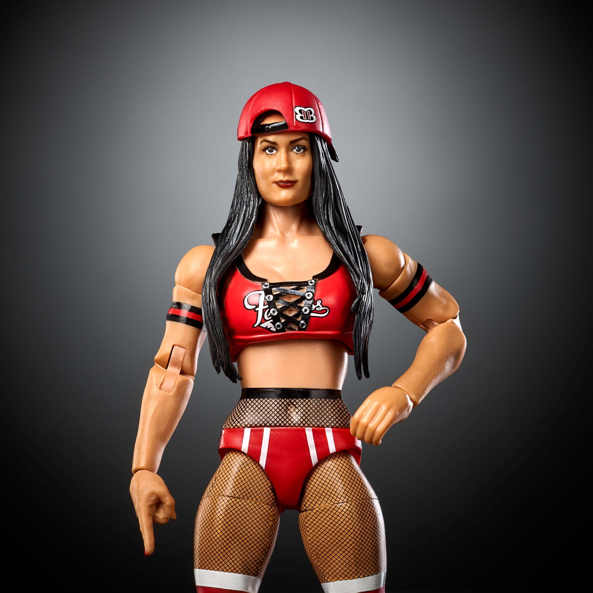Mattel WWE Elite Action Figure & Accessories, Series #123 Set, 6-inch Collectible Nikki Bella with 25 Articulation Points & Swappable Hands