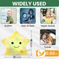 CASATWIST Premium 15” Twinkle Led Star Light Up Plush Pillow with Lights, Sensory Toys for Kids with Autism, Boys Girls Room décor ADHD Cute Glow in