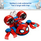 LEGO Marvel Spidey and His Amazing Friends Spidey: Underwater Vehicles Building Toy for Kids - Super Hero Pretend Play Set for Preschool Boys & Girls