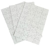 12 Blank Jigsaw Puzzles - 5.5 inch x 8 inch, 28 Pieces per Puzzle - Excellent for Kids Activities, Arts & Crafts, Invitations, Blank Puzzles to Draw