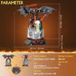 KHEO Magic Rings Battle Construction Building Set, Guardian Showdown Dark Lord Monsters Building Toys, Monsters Building Block Collection Gift