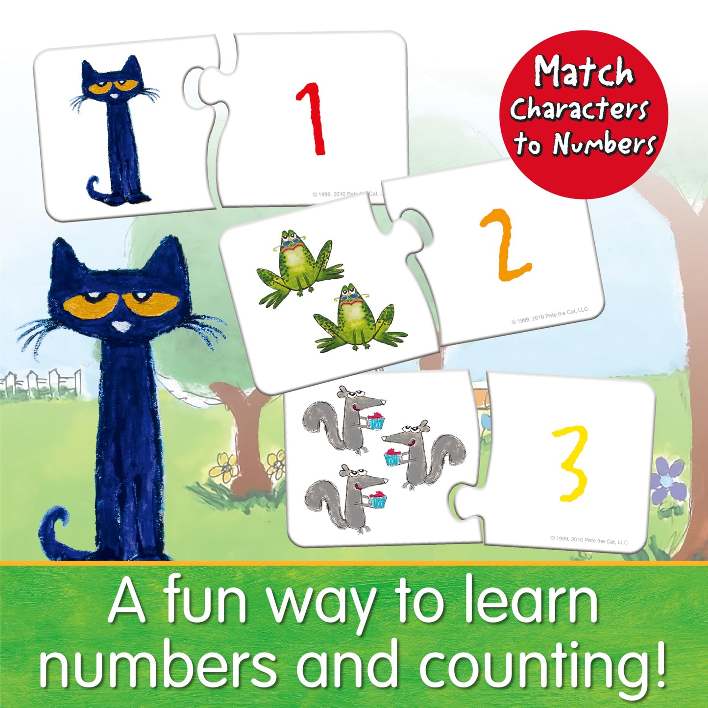 Pete The Cat - Match It! Tin - Counting (New)