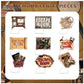 9 PCS Escape Room Honeycomb Centerpieces Table Decorations Escape Room Table Centerpieces for Escape Room Party Supplies Birthday Party Decorations